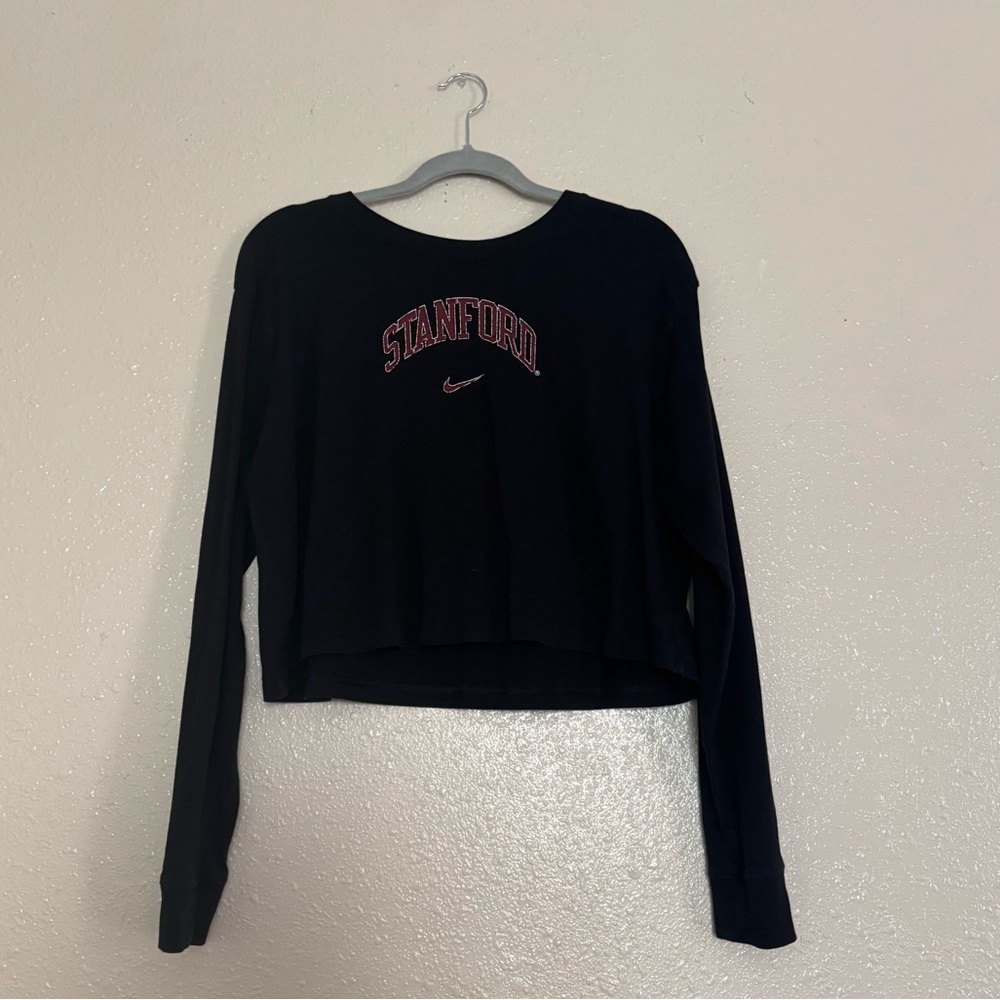 Nike Stanford Cropped Long Sleeve Tee